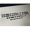 EmblemsPlus 2019-2024 GMC Sierra DENALI HD Emblem Overlay Decal Letters