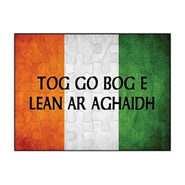 Makoroni - TOG GO BOG E Lean AR AGHAIDH Irish Ireland - Jigsaw Puzzle 30 pcs, DesE14