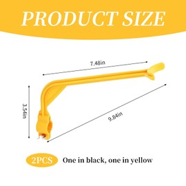 FFDHWU 2 Pieces Golf Swing Trainer, Golf Movement Corrector, Golf Practice Supplies, Golf Training Aids, Golf Training Accessories