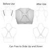kuou LEZQHB 7Pcs Non-slip Bra Straps Clips Set, 1 pair