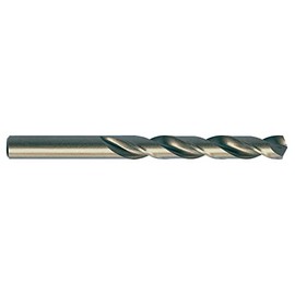 RUKO 215089 - Pack de 10 brocas helicoidales DIN 338, tipo N HSS Co 5 Cobalto, rectificada, con autocentrado (Ø 8,9 mm)