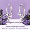 FIVE-D Stud Earrings Horse Pony Gallop 925 Silver, Silver