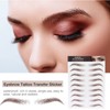 Pegatina de Transferencia de Cejas para Mujeres Pegatinas de Tatuaje