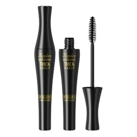 MZKV Black 4D Silk Fiber Lash Mascara, Waterproof, Long Lasting, Volume and Natural, Exquisitely Full, Lengthening Thickening Softer Fuller Lashes Amp