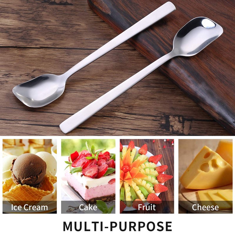 Nirosta Yogurt Spoon - Stainless Steel Gelato & Ice Cream