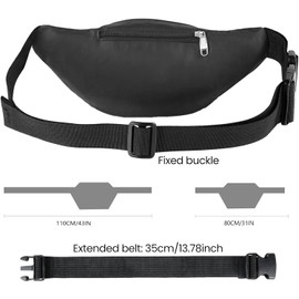 PEAKTREND Waterproof Bumbags, Large Capacity Waist 4 Pockets for Women Men Kids Girls Waist Bag for Outdoor Running Hiking for Dog Walking Sports Workout Traveling Casual Travel Wallets Pouch (Purple)