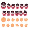 Nukigata Cookie Cutter, 10-in-1, Vegetables, Bento Goods, Stainless Steel, Cute,