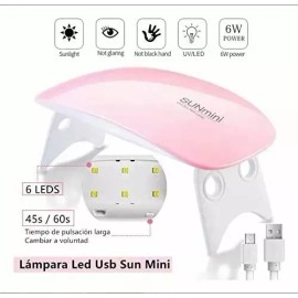 DFG BEAUTY Set Uñas Lámpara Uv Led Taladro Drill Y Decoración Portátil