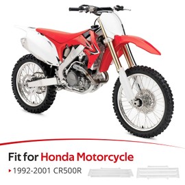 JAVIK 2Pcs Radiator Grill Guard Lourve Cover Fit for Honda CR500R 1992-2001,OEM#19033-ML3-790