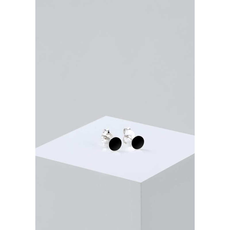 Elli Basic Geo Trend Women's Round Earrings in 925 Sterling