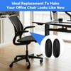 SINOLUXE Arm Pads Caps Replacement for Humanscale Diffrient World Office