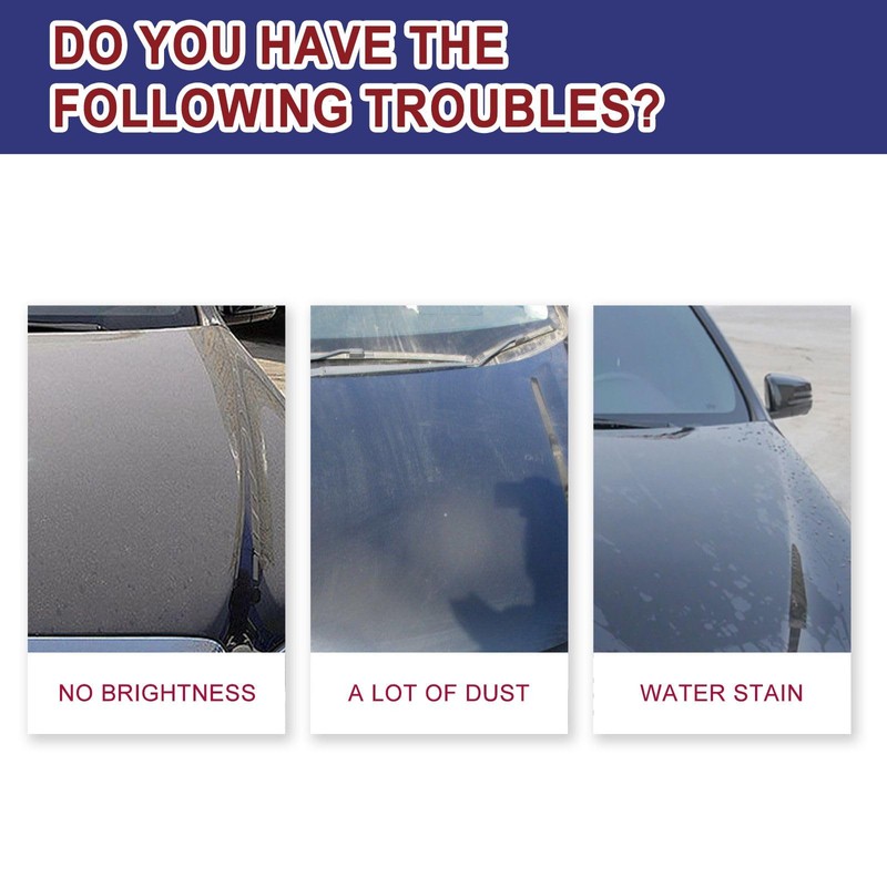 2PCS Spray Coating Agent Multi-Functional Coating Renewal Agent, Car Coating