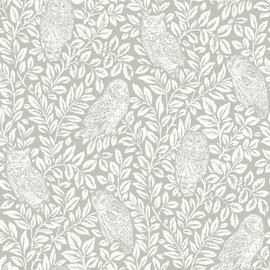 Chesapeake 3115-12411 Parliament Light Grey Owl Wallpaper