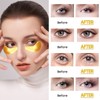 Adofect Collagen Powder Eye Mask 29 Pairs Gold Under Eye