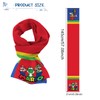 MAJEQZGY Mario Scarf Children's Scarf Winter Scarf Mario Autumn Winter