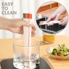 5 Pairs Chopsticks and Chop stick Helpers Set, Plastic Hinges