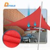 TANG Sunshades Depot 8' x 8' x 11' Red Sun
