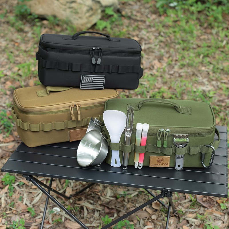 Lemubeane Tactical Camping Storage Bag 9L Tactical Utility Tote Bag