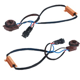 Alla Lighting 3057 3457 3157 CAN-Bus LED Resistors, *Type B* 5W 100Ohm Fix CANBus LED Bulbs Turn Signal Hyper Flash, Fast Blinking, Flickering, Bypass Wiring Harness