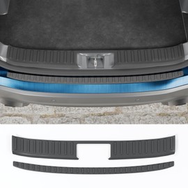 Maxzina Rear Bumper Protector Compatible with 2023-2025 2026 Honda Pilot TPE Rear Bumper Guard Protection Anti-Scratch Internal & External Trunk Sill Cover for 2024 Pilot Accessories