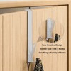 Over The Door Hook, 4 Pack Heavy Duty Over Door
