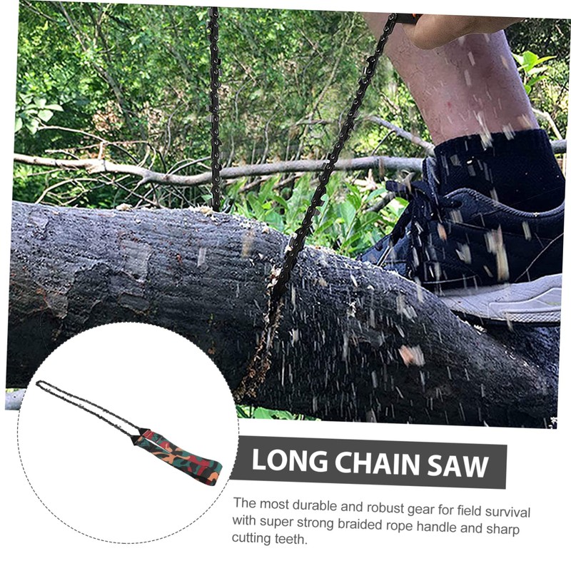 NOLITOY Professional Braided Rope Chainsaw Tool Folding Hand Saw for