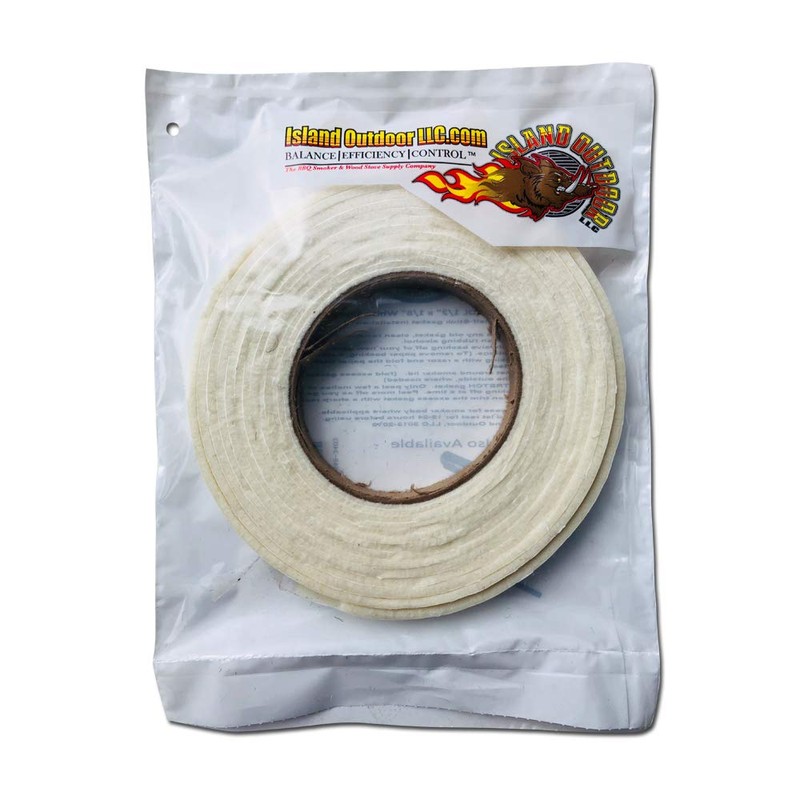 1/2' x 1/8' Nomex High Temp BBQ gasket smoker pit