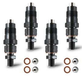 COPACHI 4pcs Fuel Injector Replace OE 131406490 Fits for Perkins 404-22T 104-22 403D-15 404C-22 404D-22T