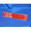 Sliding Signs - Entry Control - Do Not Disturb (Or