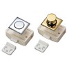Man Ship Square Push Button Cabinet Latch (7300G - Gold)