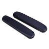 Exceart 2Pcs Padded Armrests Universal Arm Pads Replacement Leather Armrest