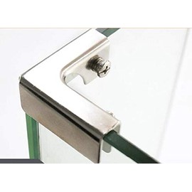 QIAO [2 pcs] Glass Fixing Clip Glass Combination Fixing Bracket Glass Accessories 6-9mm Reinforced Clip