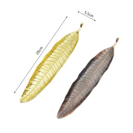 2 x Banian Leaf Incense Inserts, Large Leaf Incense Inserts, Metal Leaf Incense Inserts, Household Incense Inserts, Alloy Incense Inserts