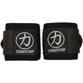 Strength Shop Hercules Wrist Wraps - Black (30 CM)