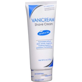 Vanicream Shave Cream For Sensitive Skin 6 oz (Pack of 12)