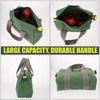 12 Inch Canvas Tool Bag Wide Mouth Tool Bag Heavy