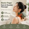 Cordless Neck and Shoulder Massager with Heat – 4D Kneading