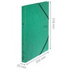 Leitz VON Leitz Ringbuch A4, Karton, Mit 2 Ringen und