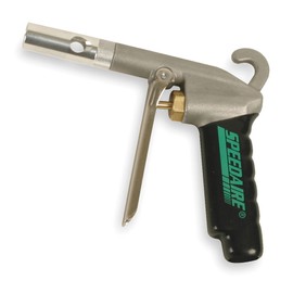 Speedaire Aluminum Pistol Grip Air Gun; Max. Inlet Pressure: 120 psi Aluminum and Green 2TEH2-1 Each