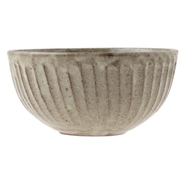 Marui Pottery MR-3-4599 Shigaraki Ware Hechimon Donburi Rice Bowl, Capacity: Approx. 30.5 fl oz (900 ml), Ash Glaze, Brown