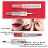 2-in-1 matte lipstick, no grainy feeling lipstick with long-lasting moisturising,