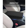 LANGBEAN Armrest Cover with Organizer Pocket for Ford Ranger T9