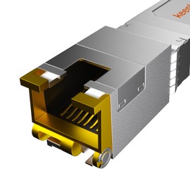 keepLiNK 10GBase-T RJ45 SFP+ Module, 10G Copper SFP+ Transceiver, Ethernet SFP Module up to 30 Metres, Plug and Play Hot Pluggable, Durable and Highly Compatible