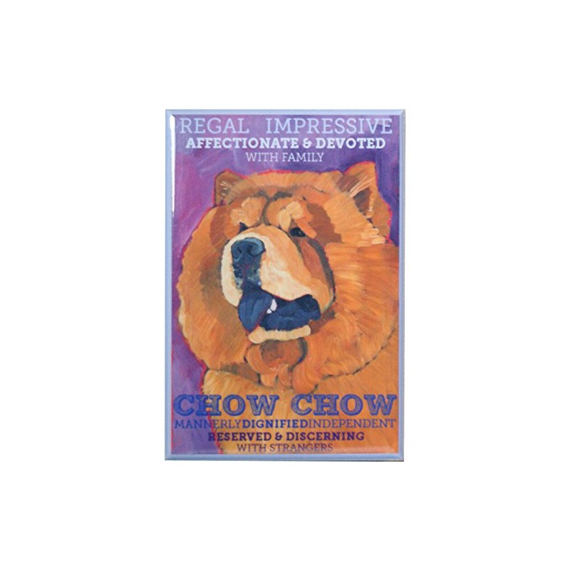 Chow Chow Fridge Magnet