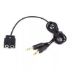 Rugged Air General Aviation GA Dual Plugs 6 Foot Long