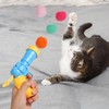 lasuroa 2pcs Cat Toy Balls Launcher, Interactive Cat Toy Ball