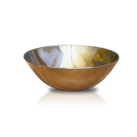 kansu bowl for ayurvedic massage with ghee