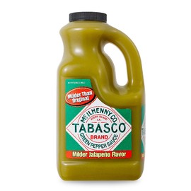 Tabasco Milder Green Pepper Sauce (64 Ounce)
