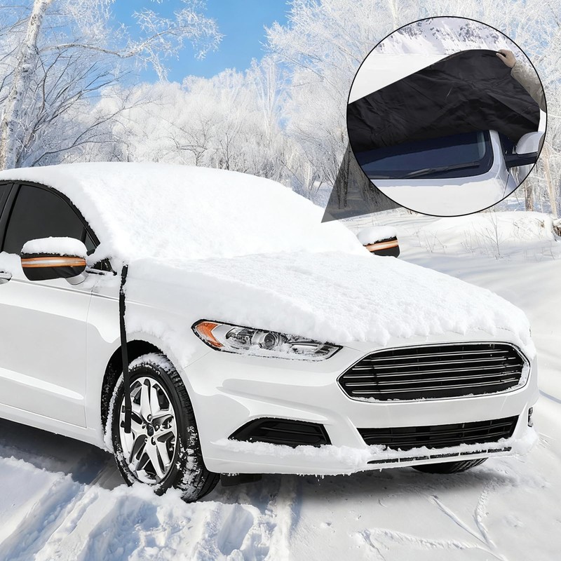 Car Windshield Cover for Snow and Ice, Car Windshield Snow