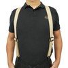 MELOTOUGH X back suspenders airport friendly Suspenders,NO buzz with Plastic